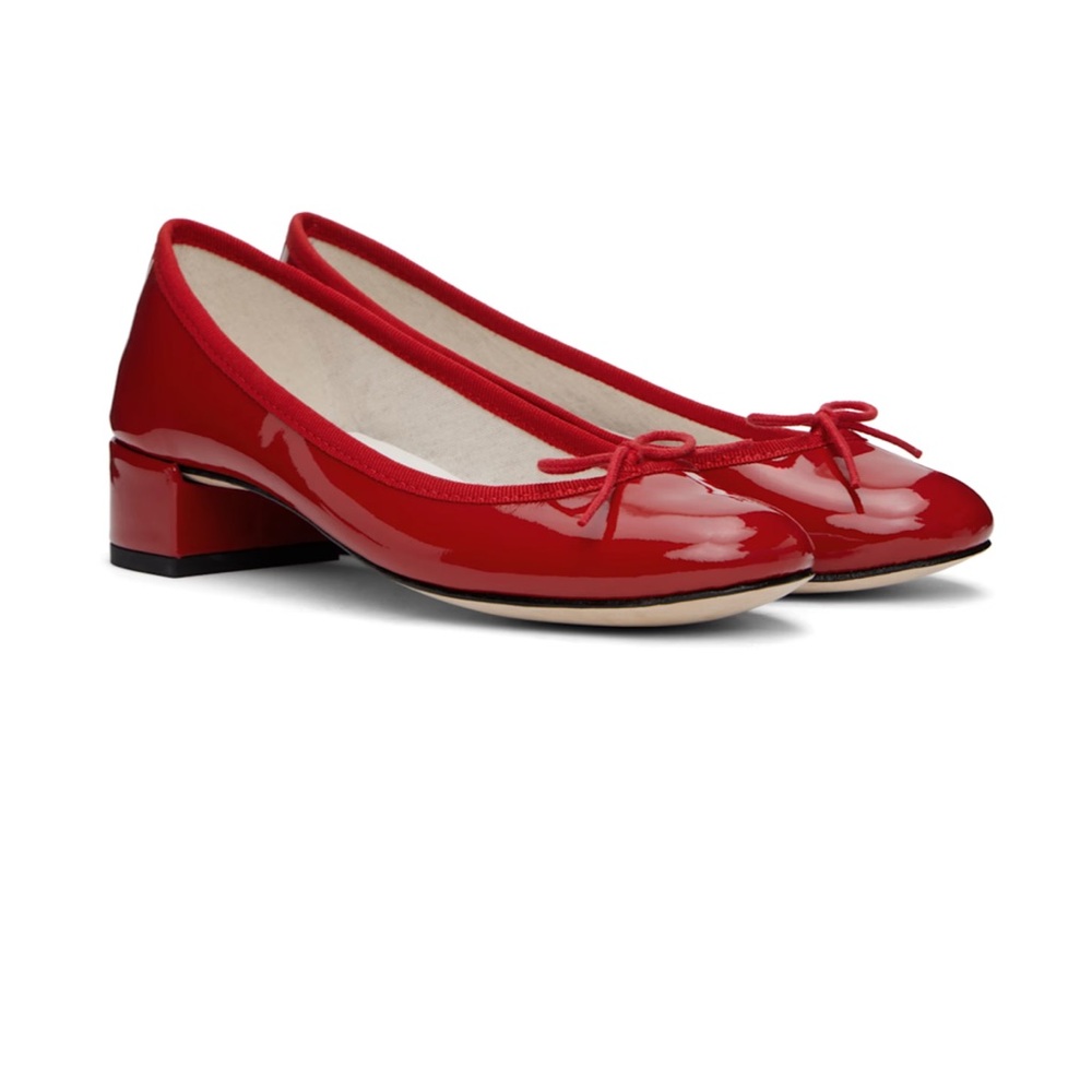 Repetto Red Camille Ballet Heels